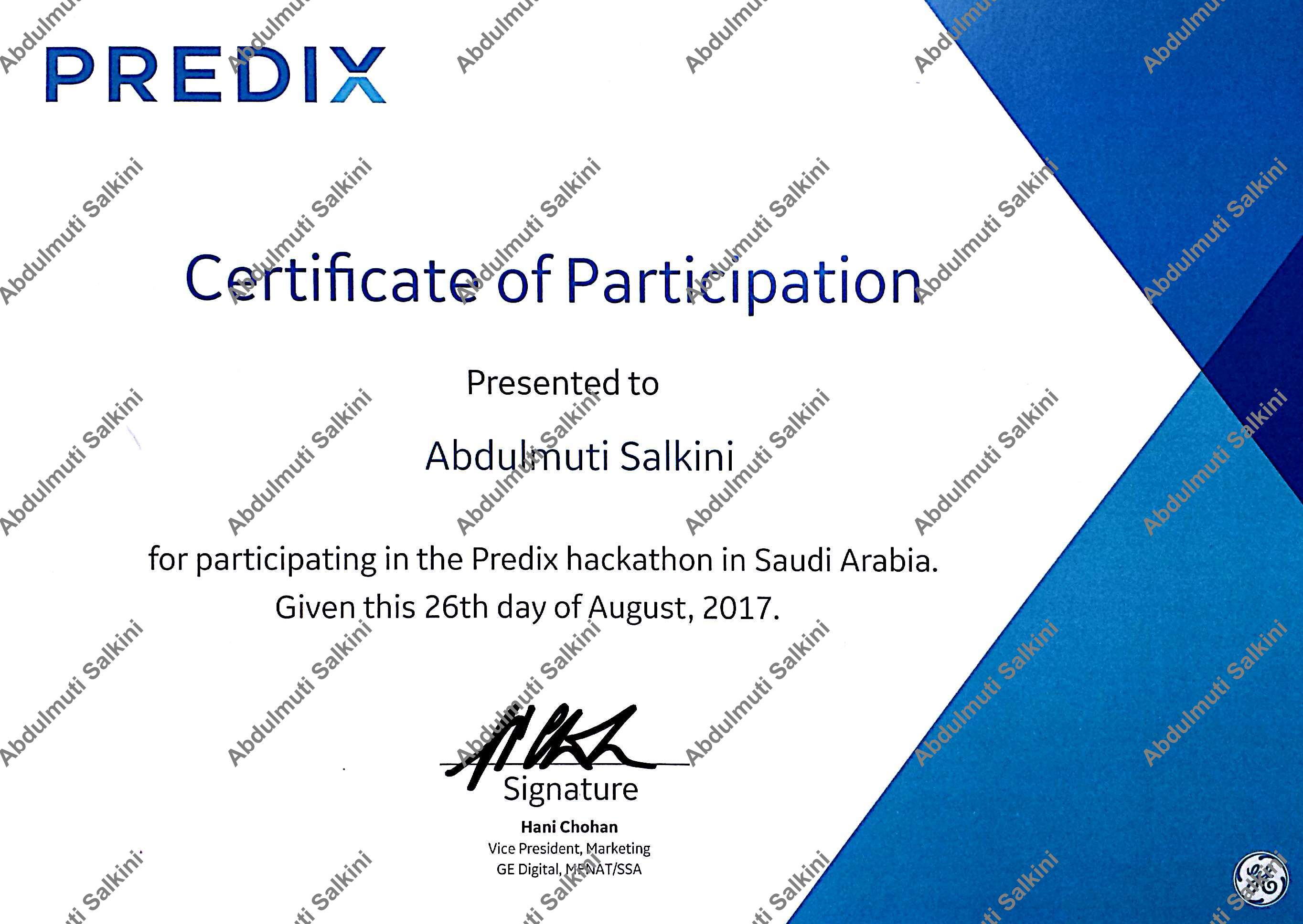 Predix Hackathon